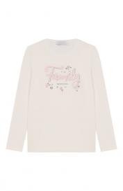 Хлопковый лонгслив Monnalisa