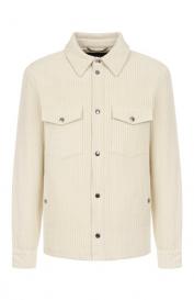 Хлопковая куртка-рубашка Dolce&Gabbana