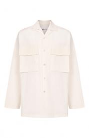 Хлопковая рубашка Jil Sander
