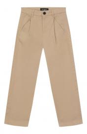 Хлопковые брюки KARL LAGERFELD KIDS