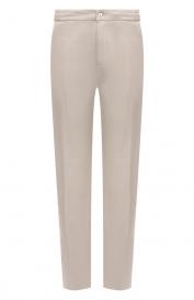 Брюки из хлопка и шелка MARCO PESCAROLO