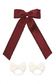 Комплект из трех бантов Pink Olivka