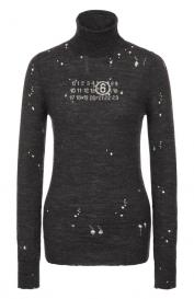 Шерстяная водолазка mm6