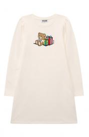 Хлопковое платье Moschino