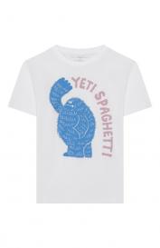 Хлопковая футболка Stella McCartney