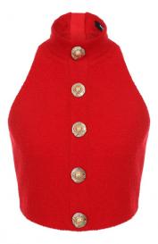 Твидовый топ Balmain