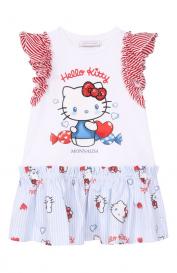 Хлопковое платье Monnalisa