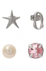 Набор из четырех серег FORTE_FORTE