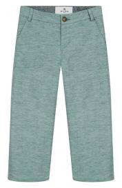 Брюки изо льна и хлопка Etro