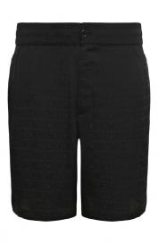 Шорты из вискозы и шелка Moschino