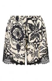 Шорты из шелка и вискозы MAURIZIO