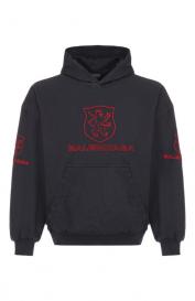 Хлопковое худи Balenciaga