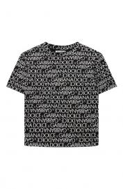 Хлопковая футболка Dolce&Gabbana