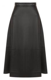 Кожаная юбка Balenciaga