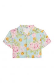 Рубашка из вискозы Moschino