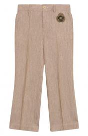 Льняные брюки Dolce&Gabbana