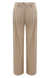 Брюки из шелка и кашемира Colombo