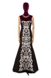 Шелковое платье Oscar de la Renta