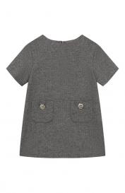 Платье из шерсти и вискозы IL GUFO