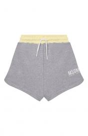 Хлопковые шорты MSGM Kids