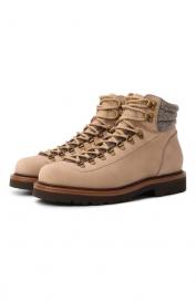 Хайкеры из нубука Brunello Cucinelli