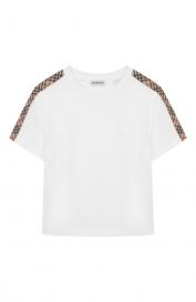 Хлопковая футболка Burberry