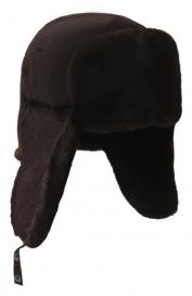 Меховая шапка-ушанка из норки VICTORIA KUSENKOVA