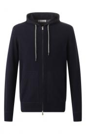 Толстовка из шерсти и кашемира Brunello Cucinelli