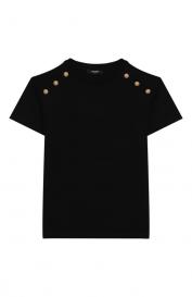 Хлопковая футболка Balmain