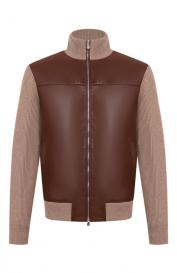 Комбинированный кардиган Brunello Cucinelli