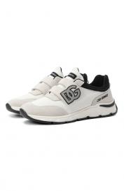 Комбинированные кроссовки DG Running Dolce&Gabbana