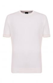 Джемпер изо льна и вискозы BOSS