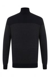 Водолазка из хлопка и шерсти Harmont&Blaine