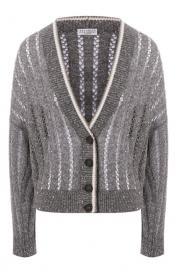 Льняной кардиган Brunello Cucinelli