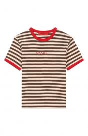 Хлопковая футболка Max&Co