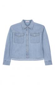 Джинсовая рубашка Brunello Cucinelli