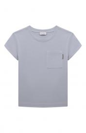 Хлопковая футболка Brunello Cucinelli