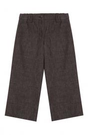 Брюки из хлопка и вискозы Brunello Cucinelli