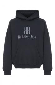 Хлопковое худи Balenciaga