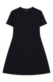 Платье из вискозы Emporio Armani
