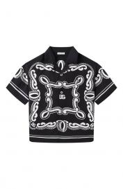 Рубашка из вискозы Dolce&Gabbana
