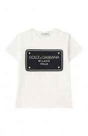 Хлопковая футболка Dolce&Gabbana