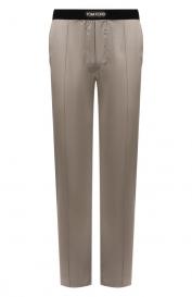 Шелковые домашние брюки Tom Ford