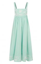 Платье из хлопка и шелка MVST