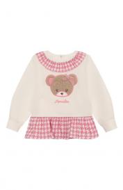 Хлопковый свитшот Monnalisa