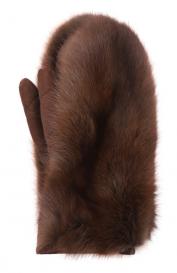 Варежки с мехом соболя FurLand