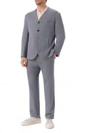 Костюм из смеси хлопка и кашемира KITON