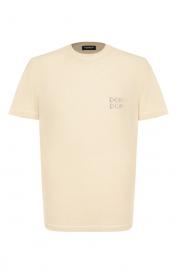 Хлопковая футболка Dondup