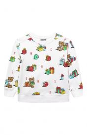 Хлопковый свитшот Moschino