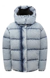 Джинсовый пуховик Miu Miu